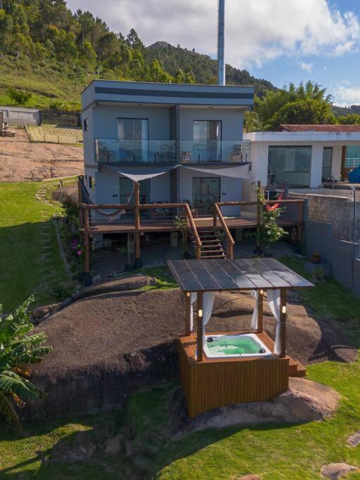 Casa Mirante Do Sol-Vista Exuberante Com Spa Governador Celso Ramos Kültér fotó