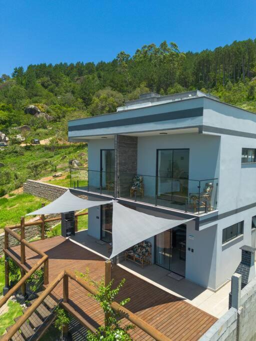 Casa Mirante Do Sol-Vista Exuberante Com Spa Governador Celso Ramos Kültér fotó